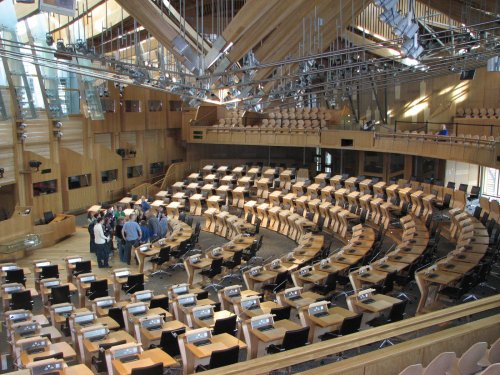 Debating Chamber, Scottish Parliament