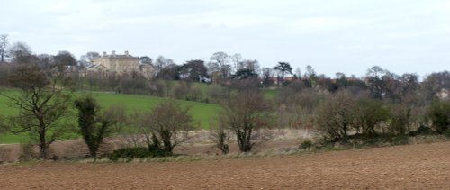 Cusworth Hall & Park across the fields