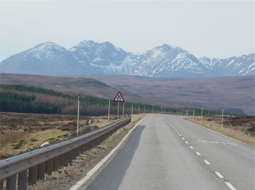 An Teallach from the A835