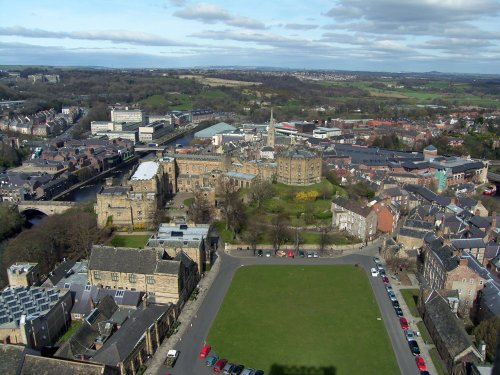 View from top of central tower