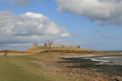 Dunstanburgh Castle from Craster