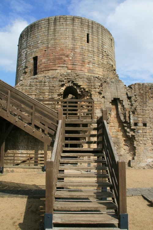 View of the Round Tower from the Great Hall