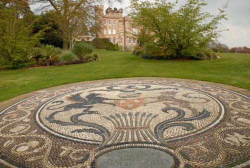 Cholmondeley Castle from across the Lake