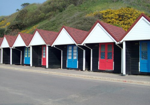 Below the West Cliff in Bournemouth