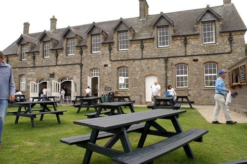 Tea rooms on St Michaels Mount.