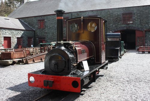 At the Welsh Slate Museum.