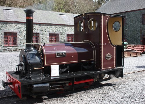 At the Welsh Slate Museum.