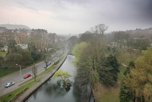 Scarborough in April