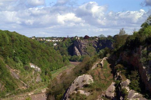 Scene from the Clifton Suspension Bridge.