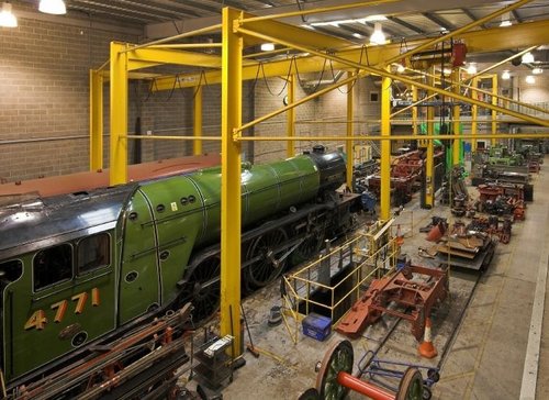 Flying Scotsman workshop