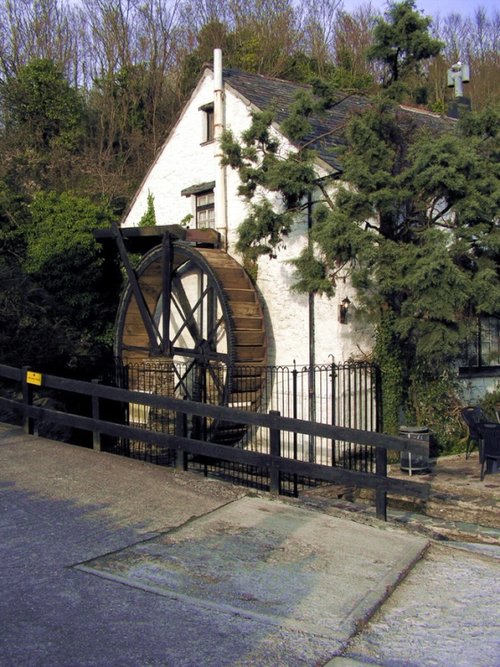 Old mill, now a pub.