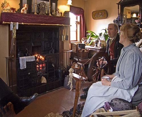 Afternoon tea at Blists Hill, Shropshire