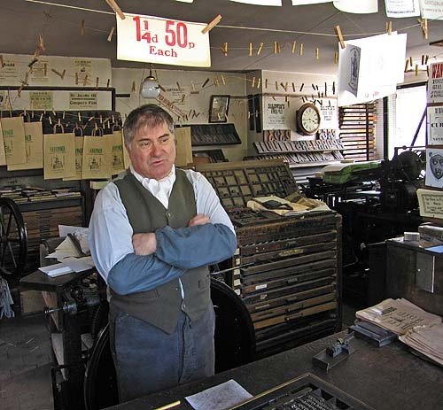 The Jobbing Printer at Blists Hill, Shropshire