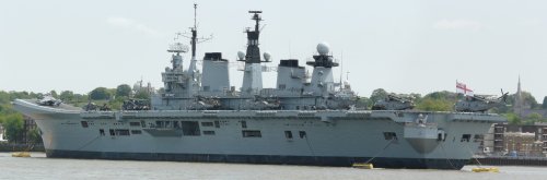 HMS Illustrious at Greenwich