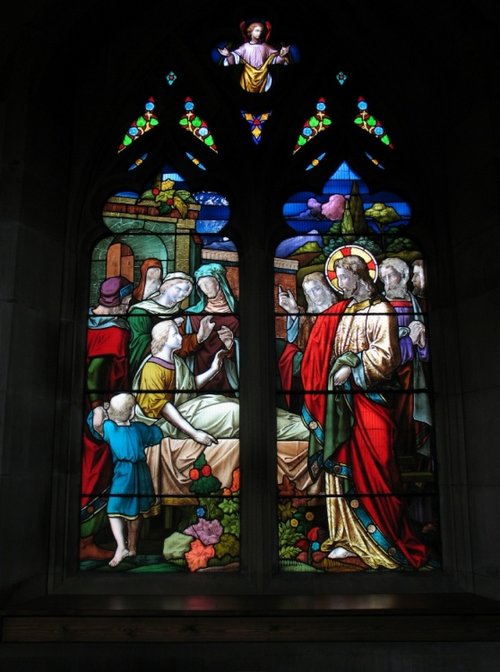 Aysgarth Church window