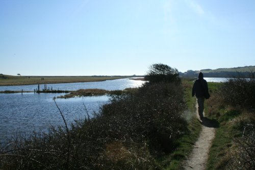 Walking down the path