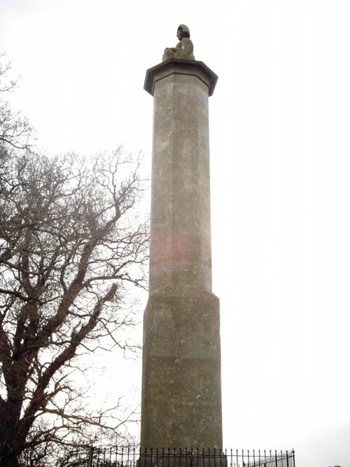 Maud Heath Monument in Bremhill near Calne
