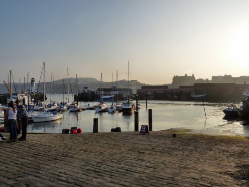 Scarborough North Bay at dusk