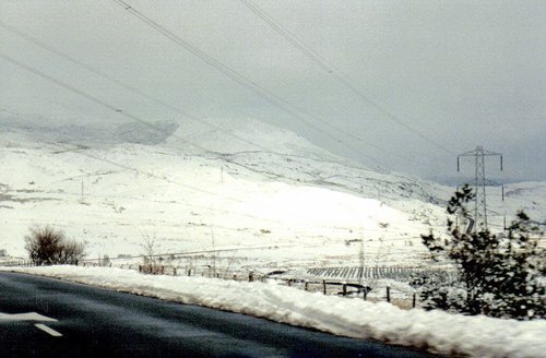 Just a nice drive in winter.