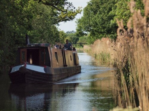 Birmingham and Worcester Canal, Dunhampstead, near Oddingley, Worcs.