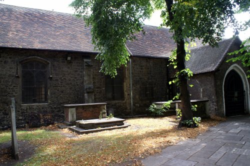 The road and Church.