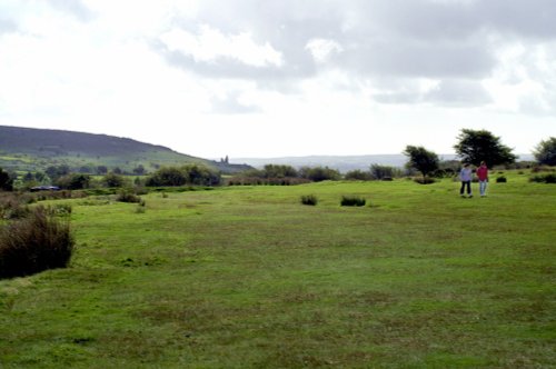 Just walking on the moors.