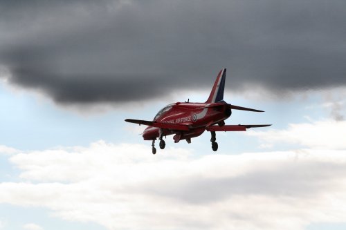 At the air show