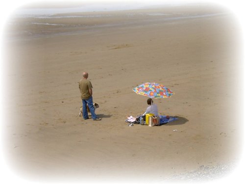 An hour at the beach, Cleveleys