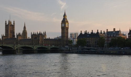 Houses of Parliament and Westminster Bridge