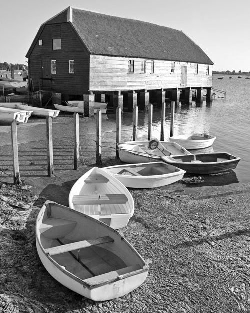 Dinghies at Bosham, Sussex