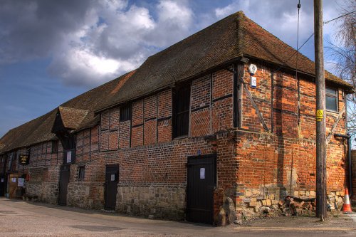 Old warehouse near the creek