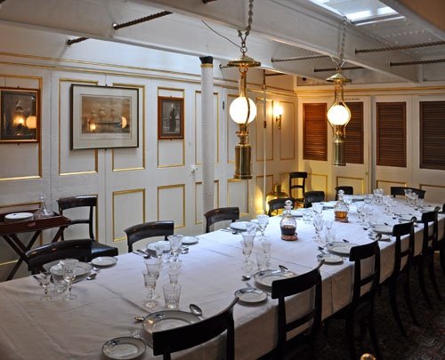 The Wardroom, HMS Warrior, Portsmouth