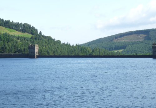 Looking towards Derwent Dam.