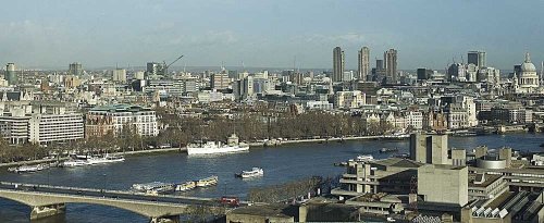 View from London Eye