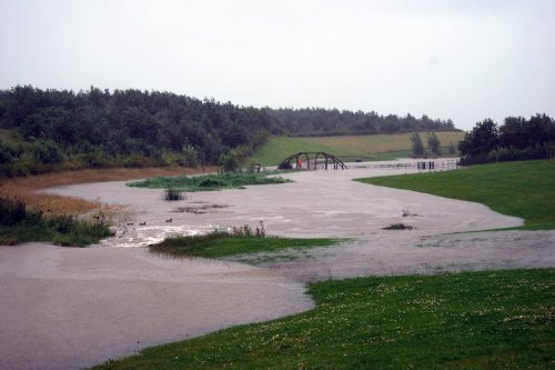 Floods at Herrington Country Park