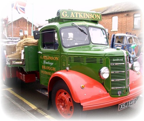 An old Bedford at Fleetwood, Tram Sunday 2009