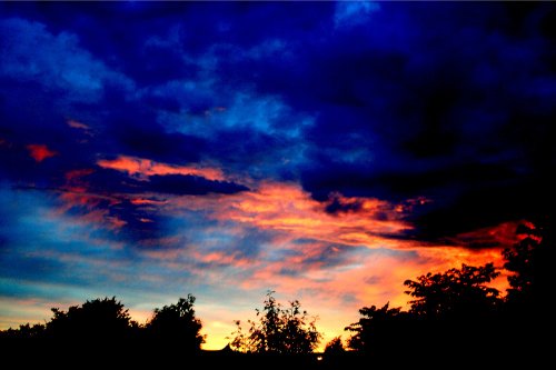 Gateshead sunset.