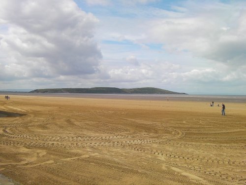 Weston Super Mare beach.