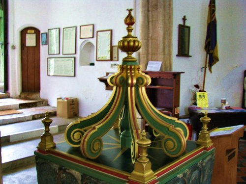 Top of Church Font