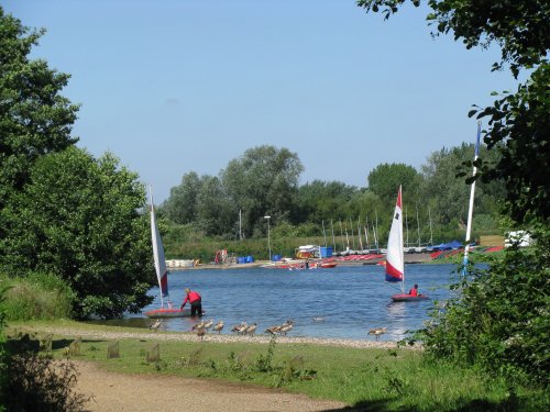 A view of Whitlingham Park