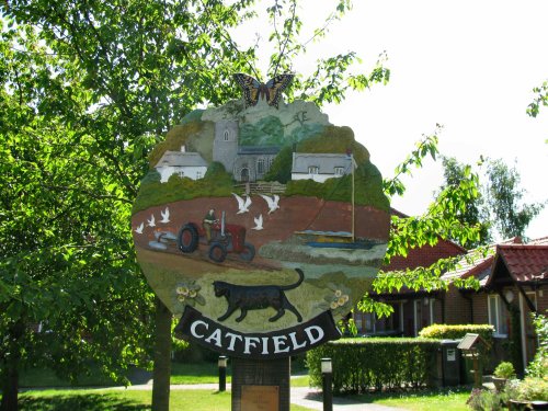 Village sign