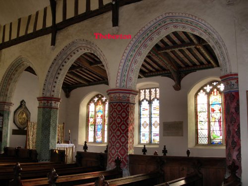 Theberton St. Peters Church, Interior