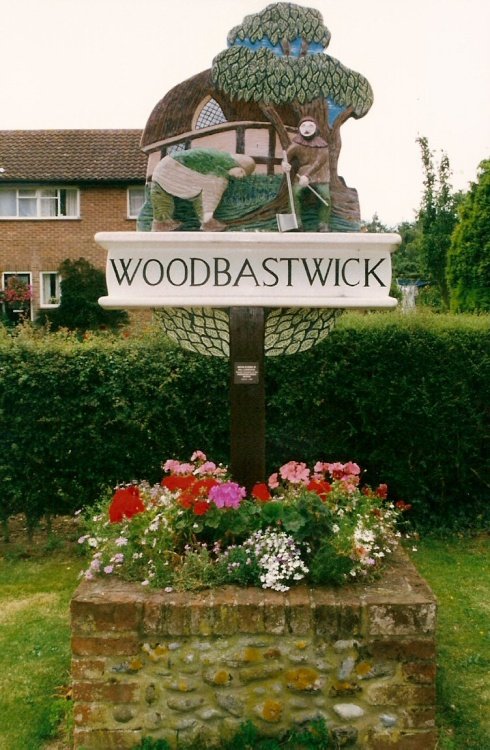 Village sign