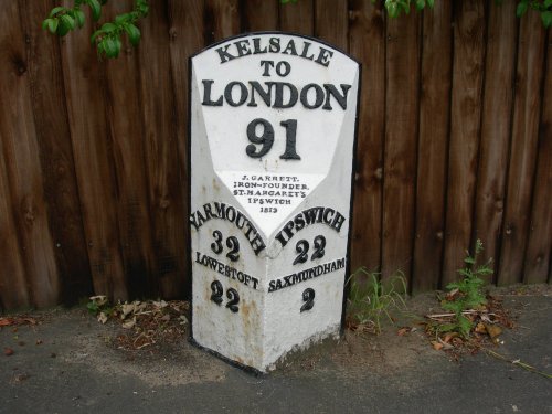 Kelsale Old Milestone