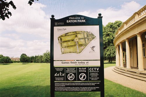 Eaton Park Info Board