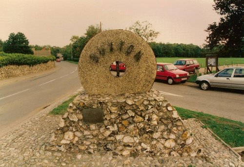 Village sign