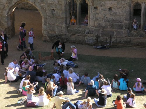 Audience participation theatre - National Trust Bank Holiday event