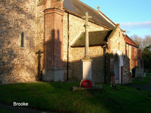 Brooke, War Memorial