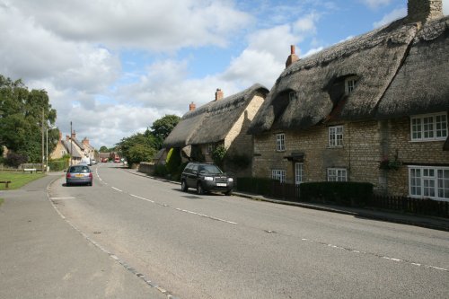 The village main street