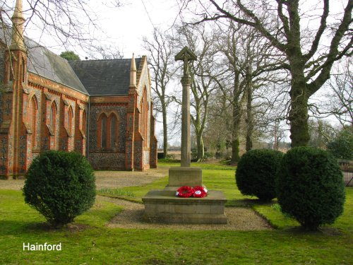 Hainford, War Memorial